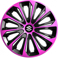 KRYTY KOLIES PRE SUZUKI 16" STRONG pink/black 4ks